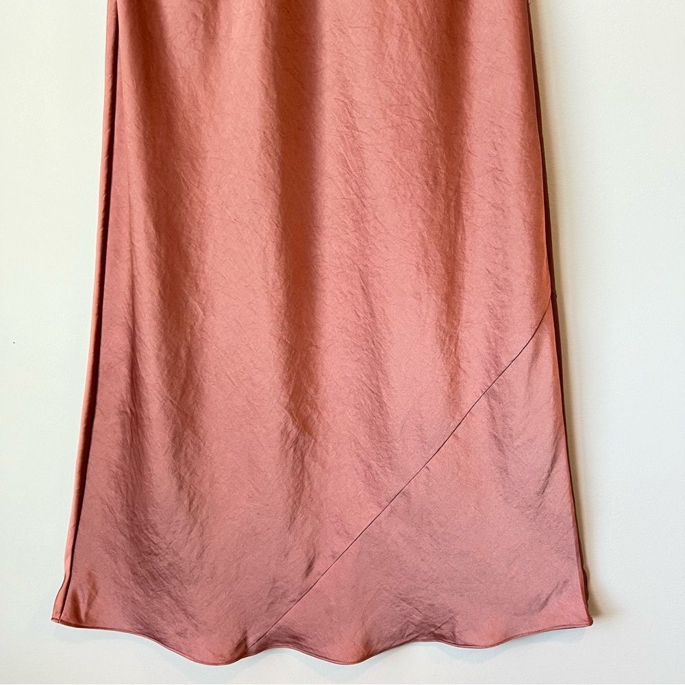 Aritzia | Wilfred Free | Slip Dress | Medium | Christine Dress | Copper - Picture 3 of 10